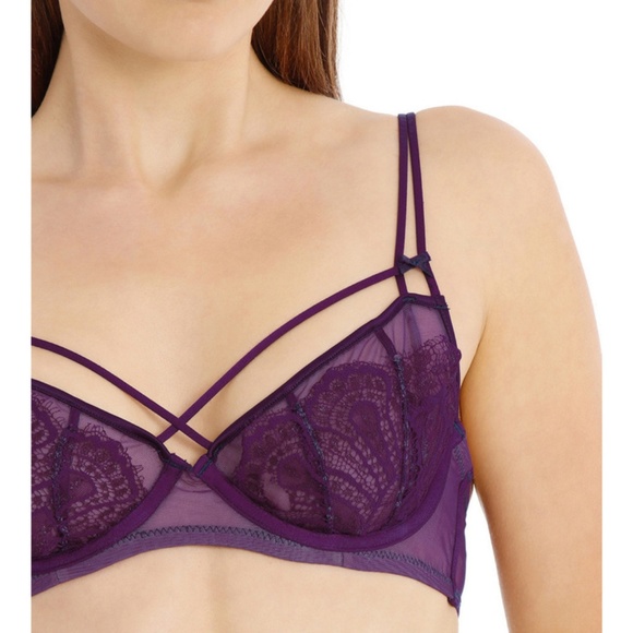 Dita Von Teese Other - Dita Von Teese Maestra Bra 36A NWT Aubergine